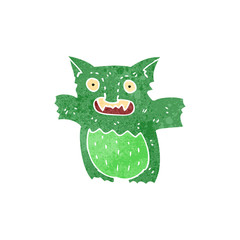 retro cartoon gremlin