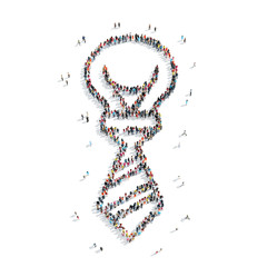 people  shape  tie clothes