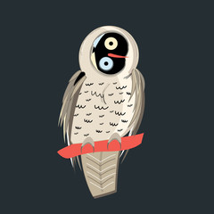 graphic owl