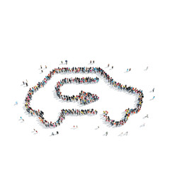 group  people  shape  car