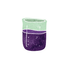 retro cartoon science experiment