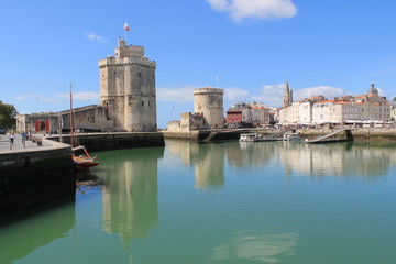 Obraz premium Vieux port de La Rochelle, France