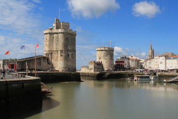 Fototapeta na wymiar Vieux port de La Rochelle, Franca