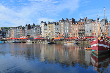 Vieux bassin d'Honfleur, France