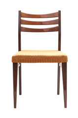 Wooden chair. Isolated