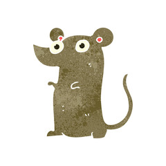 retro cartoon mouse