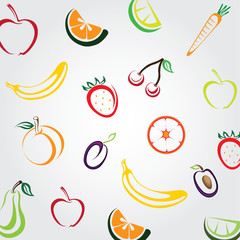 fruits background