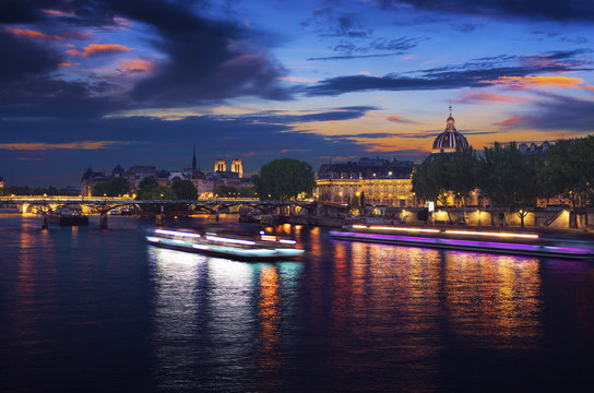 Fototapeta Institut de France et Pont de Ars