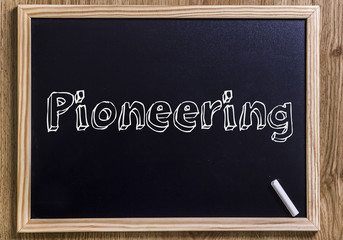 Pioneering