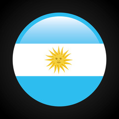 Fototapeta premium argentina emblem