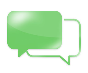 Naklejka premium message