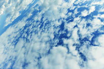 blue sky with clouds