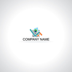 creative business logo concept vector illustration