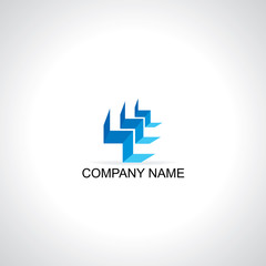 creative business logo concept vector illustration