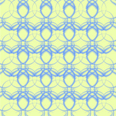 Seamless Vector Background with Blue Icicle Like Pattern