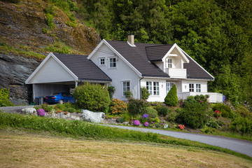 wooden house