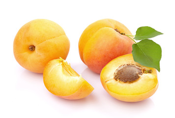 Apricot in closeup