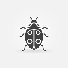 Ladybug icon or logo
