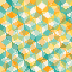 abstract geometric mosiac pattern