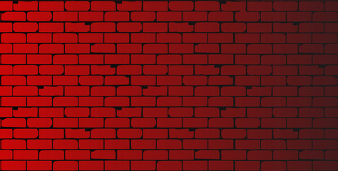 Naklejka na ściany i meble Red Wall