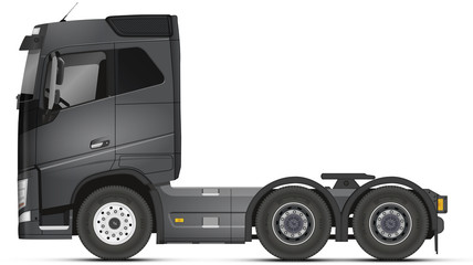 Tracteur de camion 3 essieu V3-1 © Norman75
