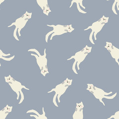 seamless cat pattern