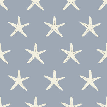 seamless starfish pattern