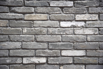 Grey brick wall