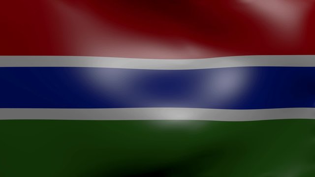 gambia strong wind flag