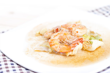 Fried shrimp