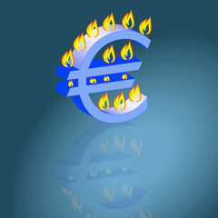 Euro on fire