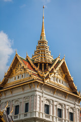 Royal grand palace in Bangkok, Asia Thailand