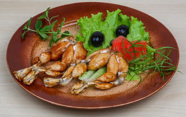 Roasted Frog legs
