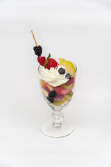 coppa gelato alla frutta