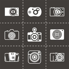 Vector Camera icon set