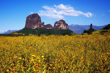 Simien mountains near Mulit village