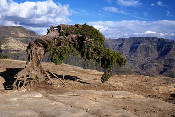 Ethiopian Highlands near Lalibela