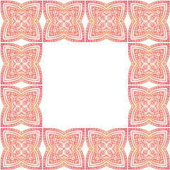 Abstract watercolor pattern 9. Vector background. Frame for design