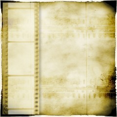 Vintage film strip background