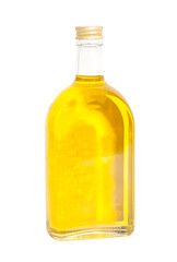 Oil In Glass Bottle