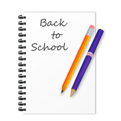 Illustration of school supplies