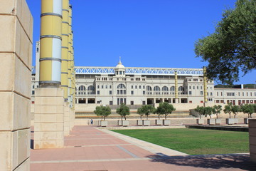 Das Olympiastadion am Montjuic in Barcelona
