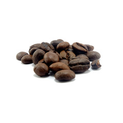 A pile of coffee beans