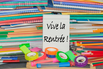Vive la rentr&eacute;e !
