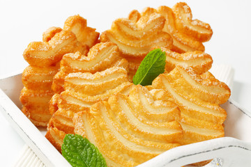 Italian puff pastry cookies