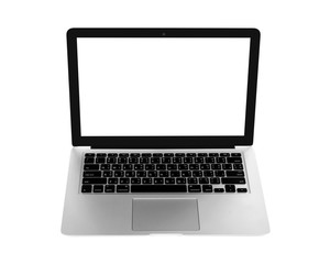 laptop isolated on white background