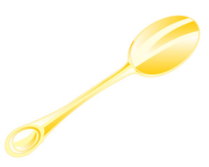 Spoon from gild