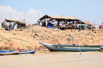 Fototapeta na wymiar Armut in Kambodscha