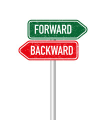 Forward and Backward Signpost