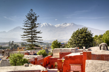 View over the city of Arequipa, Peru
